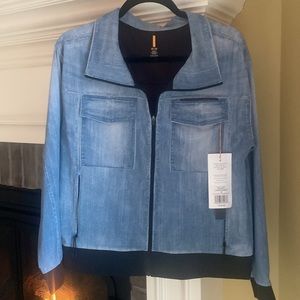 NWT Vintage Lucy Lightweight Denim Jacket Size M